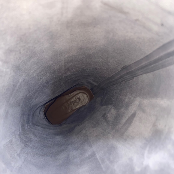 Chloe Grey Leather Knee High Riding Boots 36.5 - Picture 13 of 13